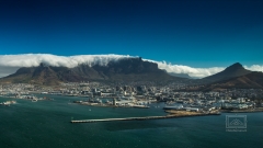 Kapstadt vom Hubschrauber aus
