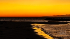 richtig kitschig eröffnete uns der vierte und letzt Morgen den Tag