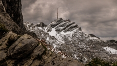 kein Schönwetterbild vom Säntis